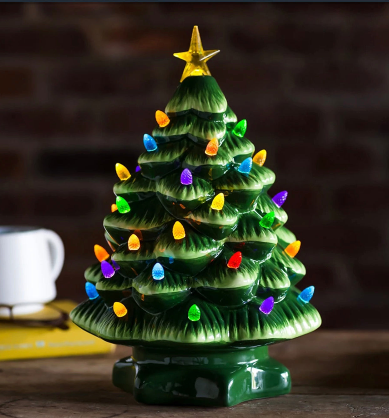 14 LED CERAMIC CHRISTMAS TREE W/ LIGHTS & MUSIC – Lee's Shops at
