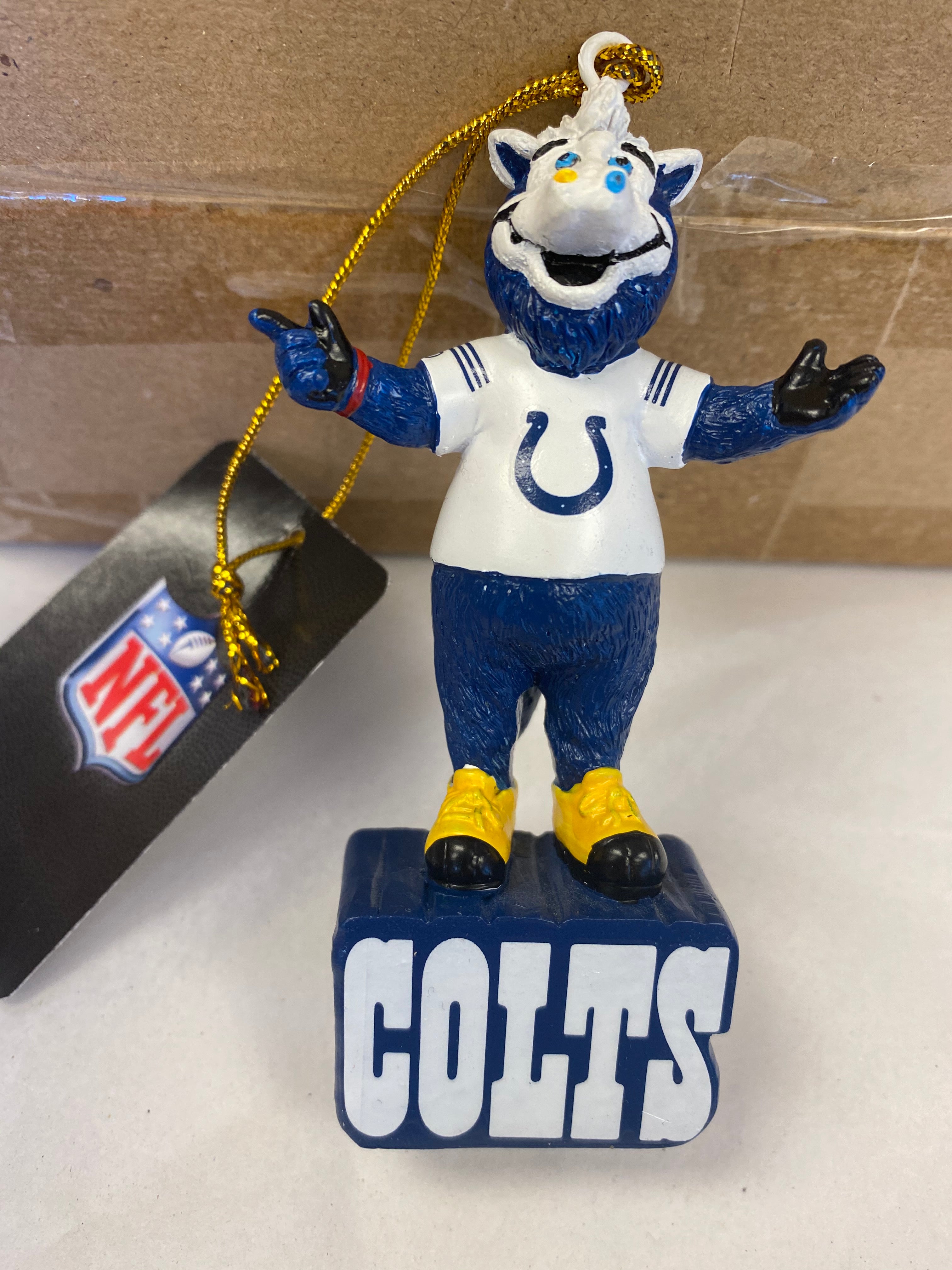 Dallas Cowboys Mascot Statue Christmas Ornament