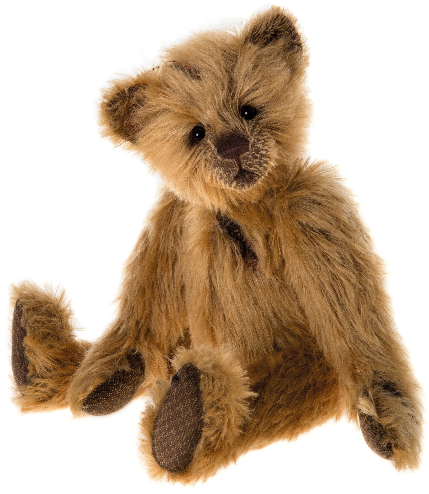 Candy Sugar Buttons: 5″ Mohair Christmas Pixie Bear – SOLD