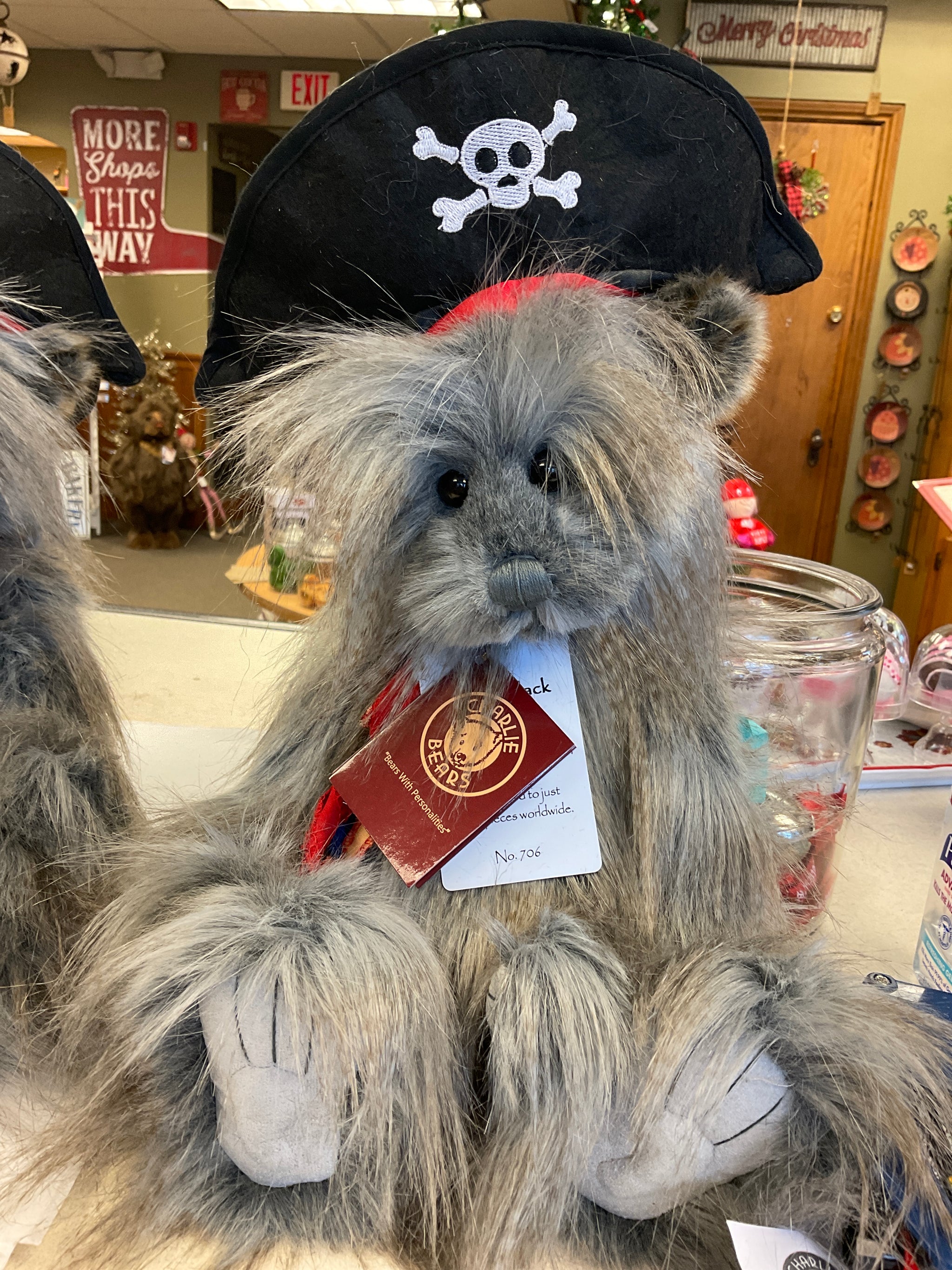 CHARLE BEARS チャーリベアーズ　ヒョウ　チータ　な1029 COUSIN JACK - Charlie Bear - Limited Edition #'s 705, 706 & 738